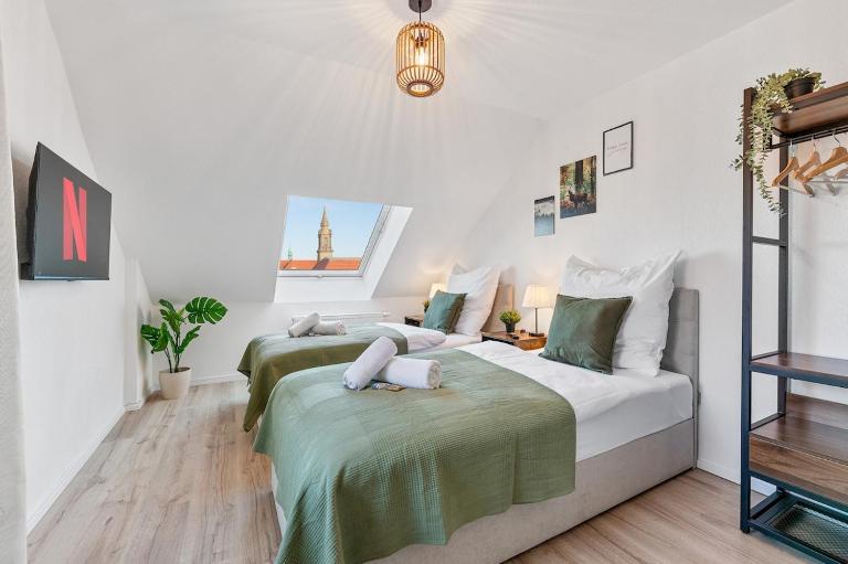 Zentral - 4 Schlafzimmer - Küche - Waschmaschine - Ferienwohnung Ludwigsburg