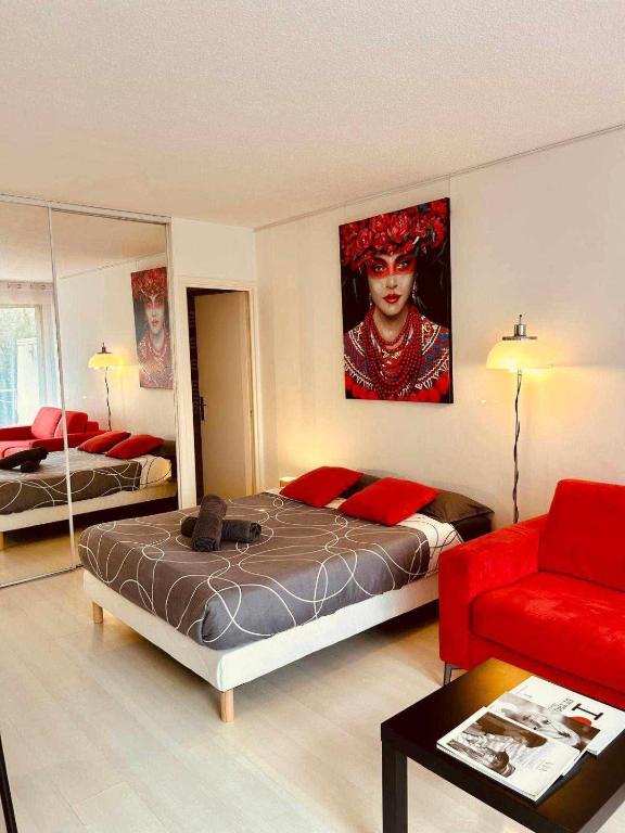 Studio RED MASTER - B&B Saint-Tropez