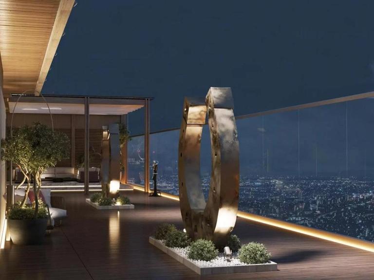 Happy home 4 sky view U TOWER 20 floor - Chambres d'hôtes Tachkent