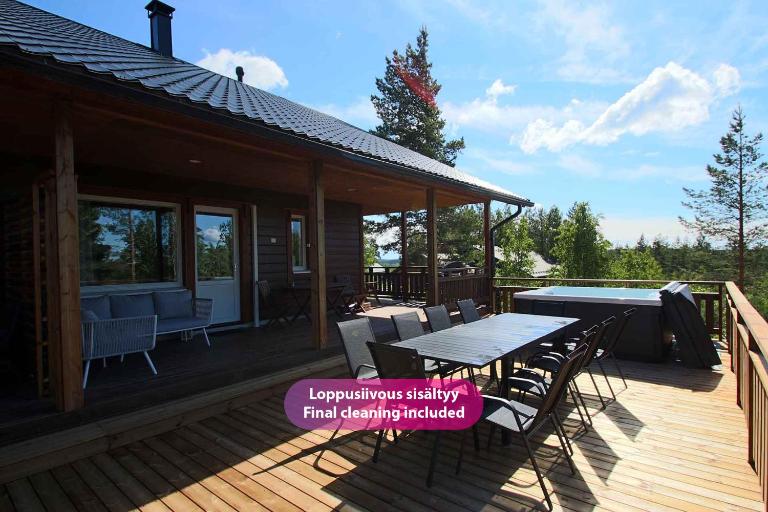 Villa Käpylinna A - 9 hlö, Himos Länsihuippu Ski-inout - B&B Jämsä