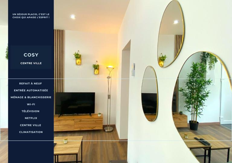 Appart Cosy I Centre-ville - Ferienwohnung Istres