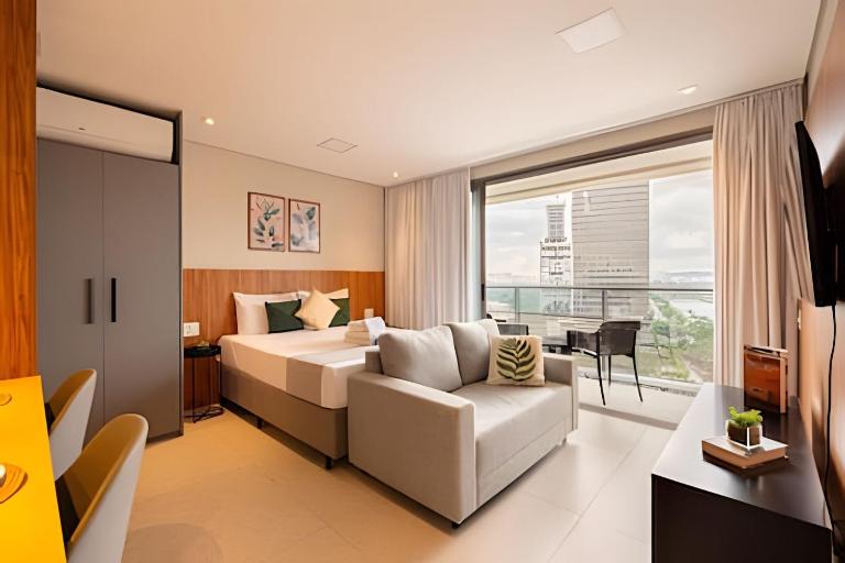 Easy Star - Parque Jockey - Deslumbrante Estúdio com vaga de garagem - Ferienwohnung São Paulo