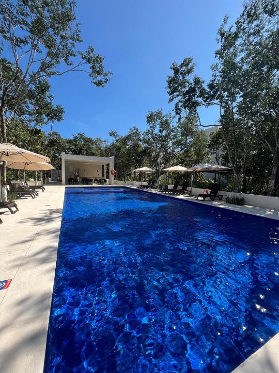 Tu escape perfecto Depto Turqueza 2 Habitaciones Plata Baja - Ferienwohnung Playa del Carmen