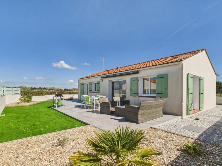 Jolie maison avec extérieur pour 6 proche mer - B&B Saint-Hilaire-de-Riez