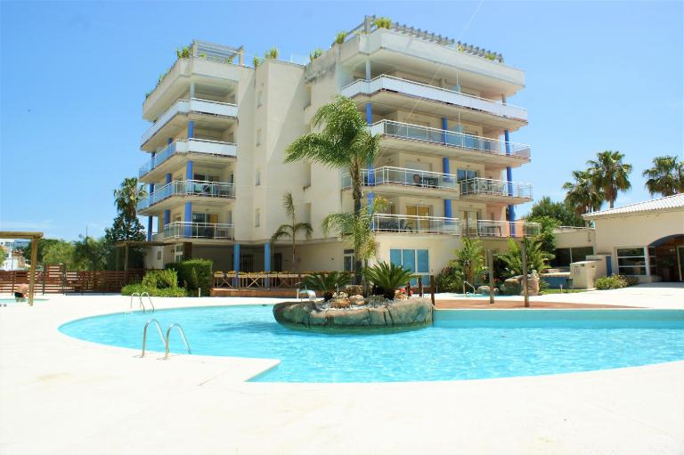 Bonito apartamento vista piscina AV-73 - Chambres d'hôtes Roses