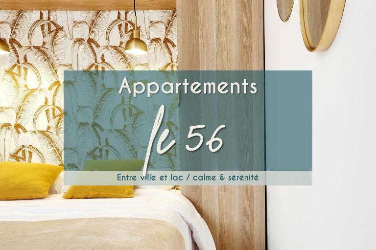 Appartements LE 56, calme, entre ville et lac - SEJOURAIXLESBAINS - B&B Aix-les-Bains