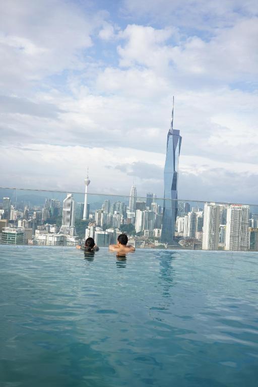 Riveria City, Kl Sentral Studio Apartment near Monorail, Infinity Pool - Bed and Breakfast Kuala Lumpur