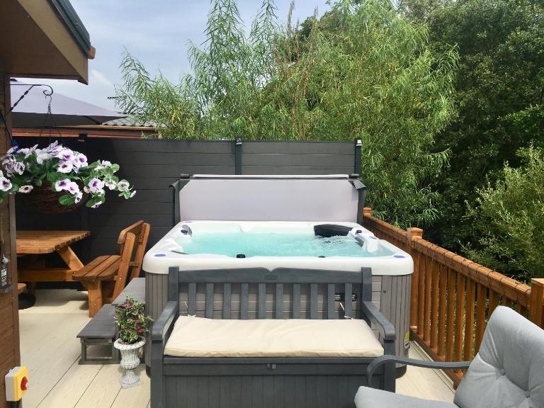 Logi-Bear Lodge with Hot Tub - B&B Felton