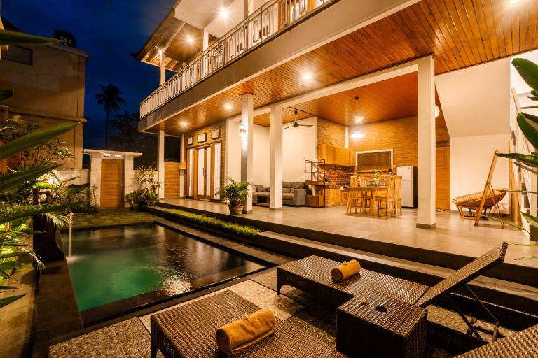 Dharma Villa - Spacious 3BR Private Pool Villa for Families & Groups - B&B Ubud