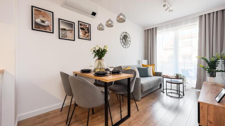 Flatbook Apartamenty Sztutowo Trimare z basenem, sauną, bilardem i parkingiem - Ferienwohnung Sztutowo