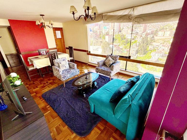 Confortable Apartamento con espectacular Vista Panorámica - Ferienwohnung La Paz