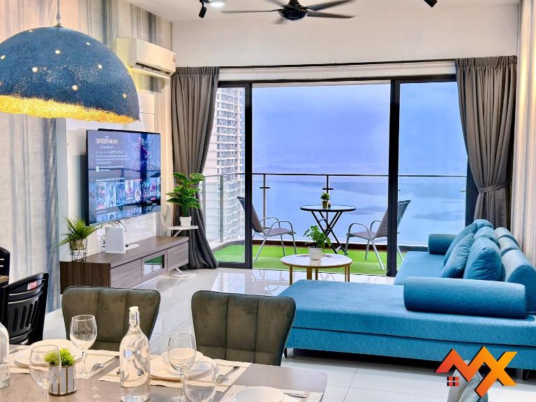 Full Sea View Country Garden Danga Bay 6-13pax Smart TV 70inch-Netflix - Ferienwohnung Johor Bahru