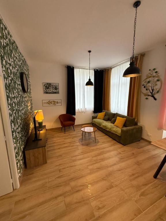 Grand F2 centre-ville, parking privée - B&B Auxerre
