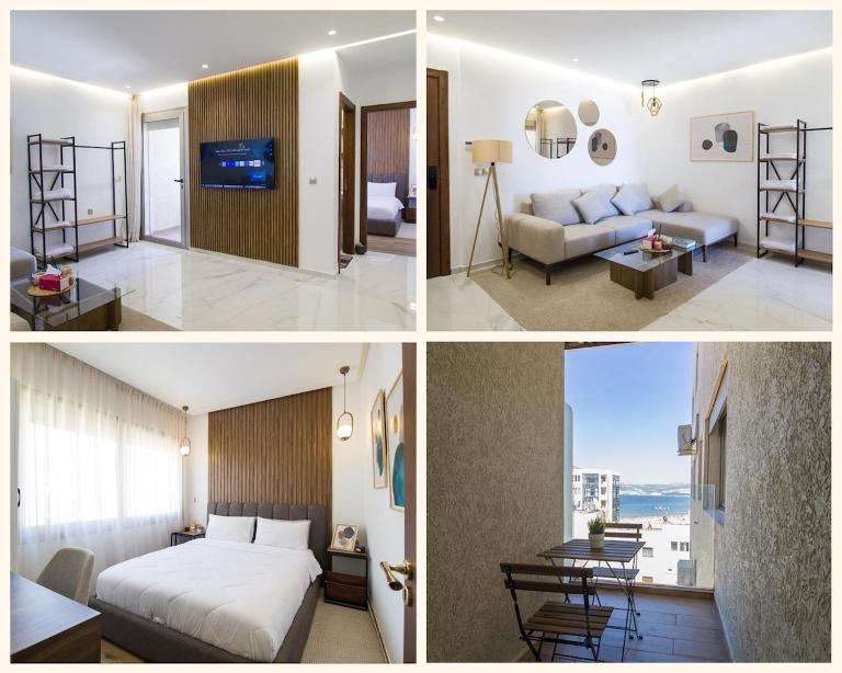 Luxury Marina Retreat, Walk to the Beach - Ferienwohnung Tanger