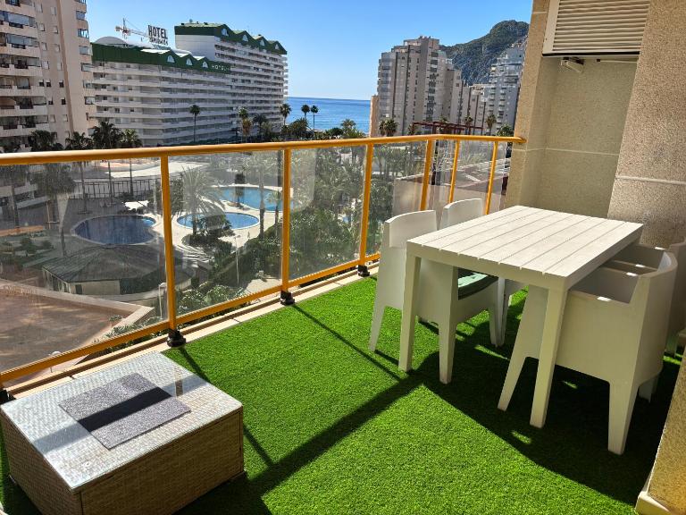 Calpe Ámbar Playa de la Fossa 1 habitación Piscina y Garaje - Ferienwohnung Calp