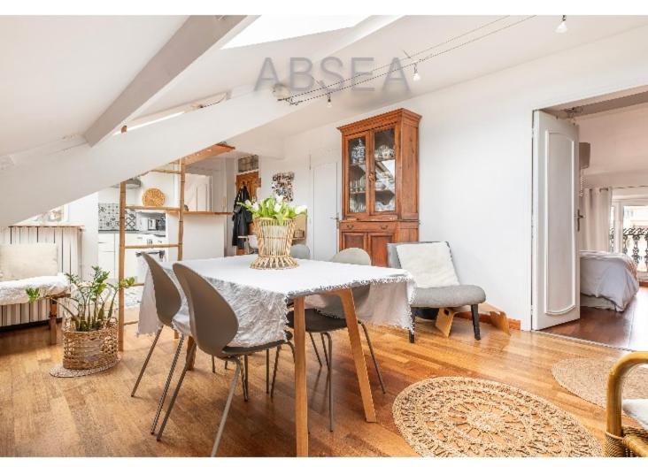 Antibes City Center Cozy Top floor Apartment Air Conditioning 1 Bedroom - B&B Antibes