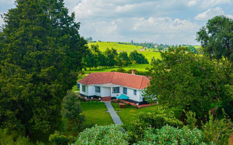 The Farmhouse, Tigoni, 1920s home, 85 acre tea farm, outdoor bath & shower - B&B Kiambu