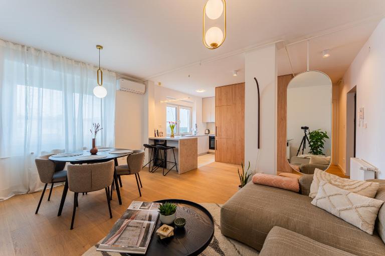 Zagreb 148 - 1 Bedroom - New - Apartment - Flexible Keybox Entry - Modern - Monthly Rent - WiFi - B&B Zagreb