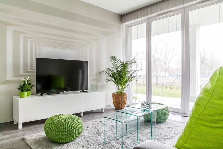 Green Apartman Balatonlelle - B&B Balatonlelle