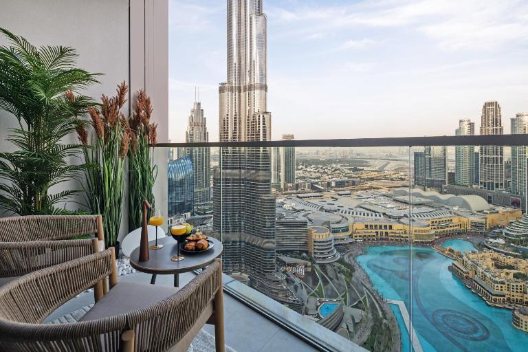 Bella Elite Homes at Grande Signature Amazing Burj and Fountain View-Brand New Luxury Apartment - Ferienwohnung Dubai