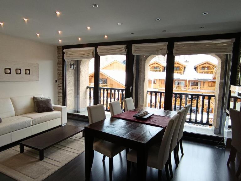 Résidence Bardeaux - Superbe appartement à 100m des pistes en front de neige MAE-0861 - B&B Montgenèvre