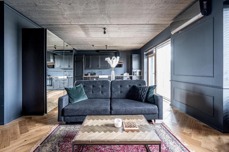 City Center Panoramic Penthouse With Rooftop Terrace - Self Check-in - Bed and Breakfast Vilnius