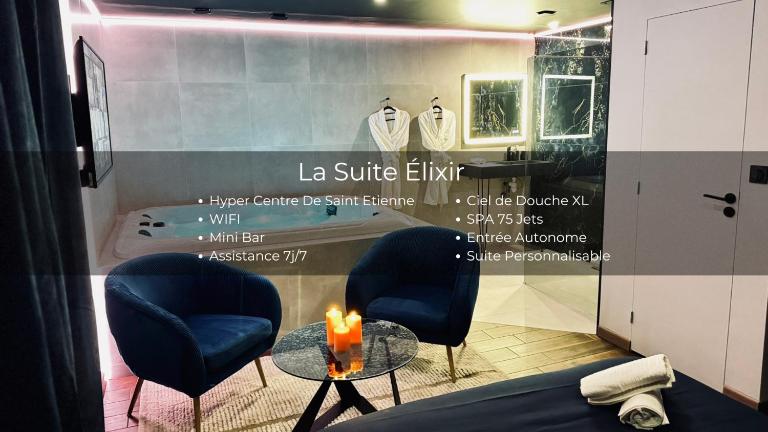 La Suite Élixir & Spa - Chambres d'hôtes Saint-Étienne