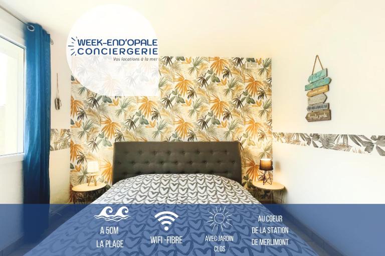 Appartement à quelques pas de la plage avec jardin - B&B Merlimont