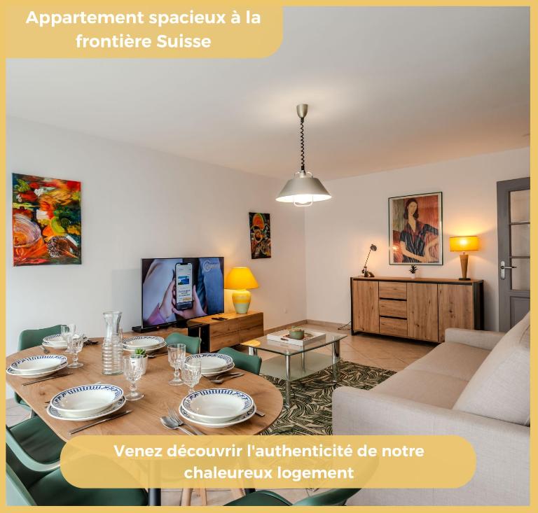 Le Manoir I T3 I Ferney-Voltaire - B&B Ferney-Voltaire