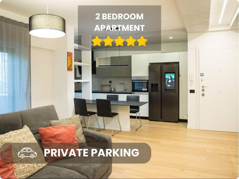 2 Double Rooms Private Parking Fast Wifi - B&B Roma