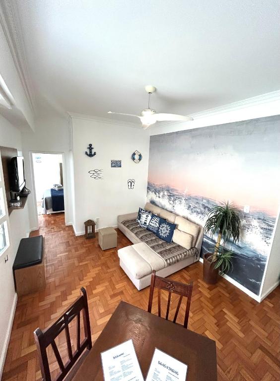 RioSouth apartaments - Quase Pe Na Areia! Quarto e Sala ESTILOSO e PRIVATIVO, a 1 min da Praia de Copacabana - B&B Rio de Janeiro