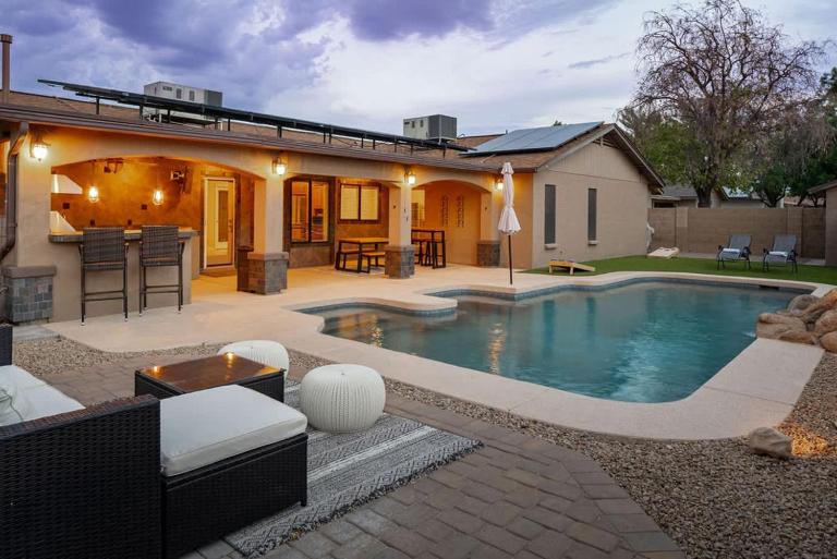 Champions Oasis Home - Near the Stadui2007m withPool & Grill - Chambres d'hôtes Phoenix