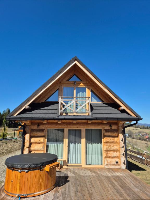 Domek na Kleninie z gorącą balią - Bed and Breakfast Kamienica