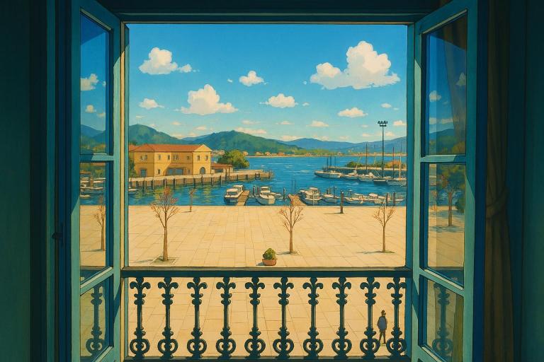 Fachada Marítima Porto do Son - Piso exclusivo frente al mar en pleno centro - B&B Porto do Son