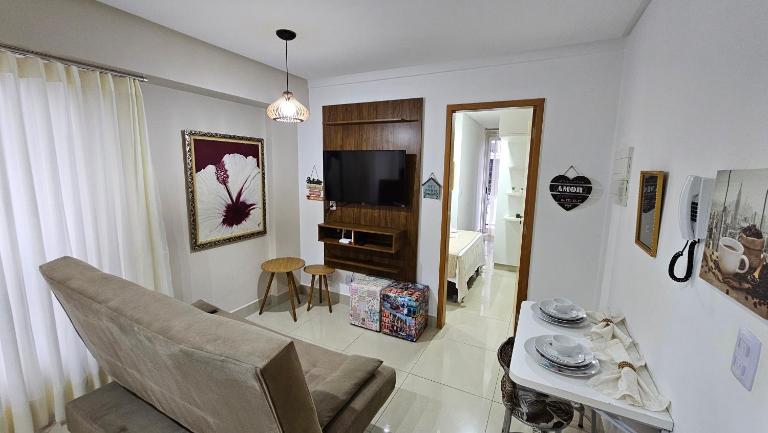 Flat lindissimo ao lado Shop Flamboyant apto 102 - Bed and Breakfast Goiânia