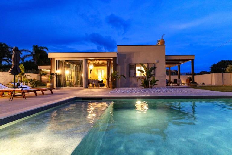 Villa Olive Champagne con piscina privata - Ferienwohnung Santa Maria del Focallo