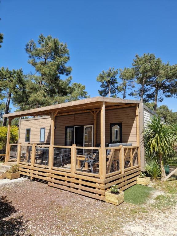 Mobil Home 6 Personnes Camping 5 étoiles Montalivet - B&B Vendays-Montalivet