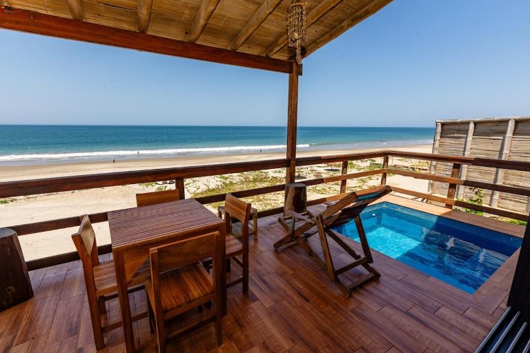 Private Complete Beach House, POOL AC, Vichayito - B&B Vichayito