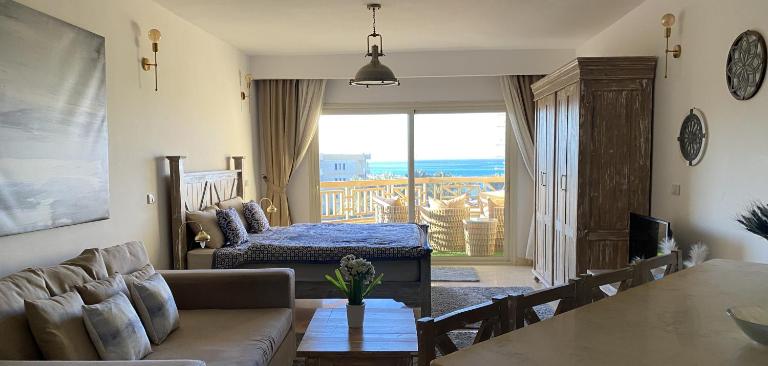 vintage sea view apartment - B&B Hurghada