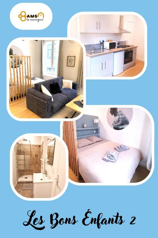 Les Bons Enfants 2 - Ferienwohnung Rouen