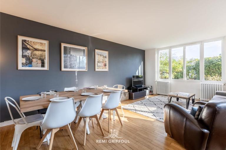 Family Stay - In the Heart of Honfleur 8 guests Private Garden - B&B Honfleur