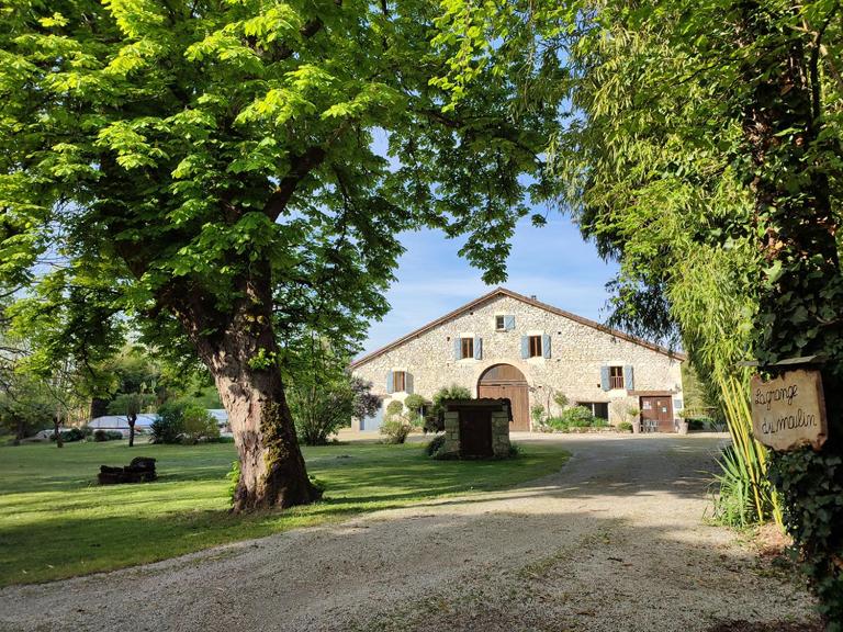 La Grange Du Moulin De Tauran - B&B Lauzerte