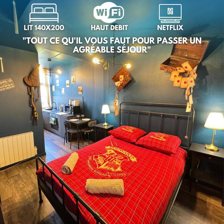 Le Studio Des Sorciers ! Hyper Centre Arras - Bed and Breakfast Arras