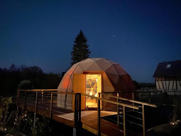 Dôme Bel'Etoile - Ferienwohnung Bellencombre