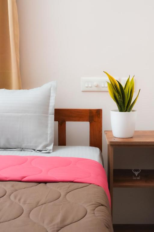 Tech Nest Kazhakkoottam - Chambres d'hôtes Andūrkonam