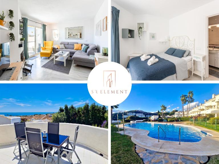 SR La Cornisa Calahonda 2 Bedrooms with Sea View - Ferienwohnung Sitio de Calahonda