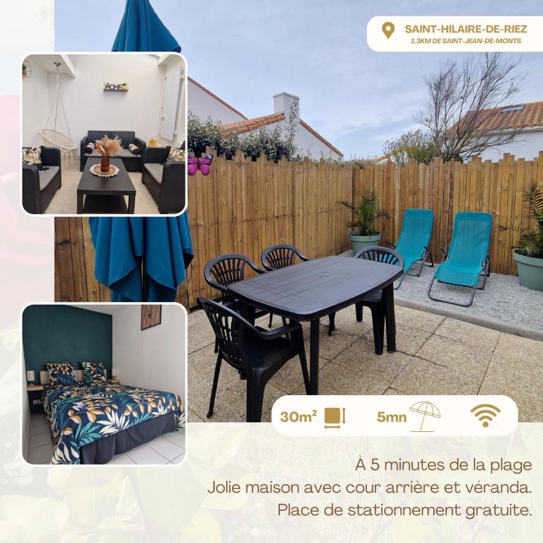 Jolie maison 5 minutes de l ocean - Bed and Breakfast Saint-Hilaire-de-Riez
