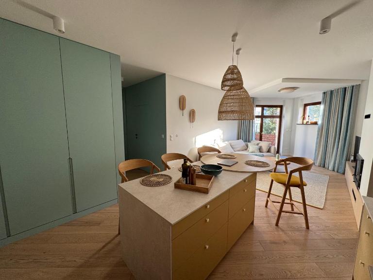 Apartament Kolory Bałtyku w "APARTAMENTACH przy PLAŻY" Jelitkowo - B&B Danzica