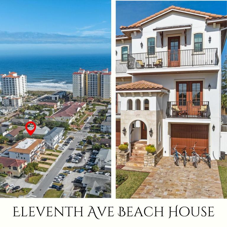 Luxury Villa with 4 Ensuite Bedrooms Steps to Beach - B&B Jacksonville Beach