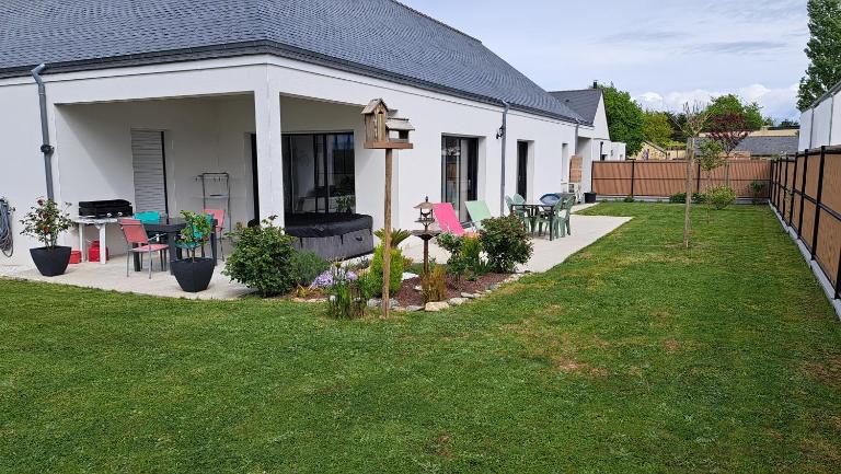 Maison neuve à St Armel Morbihan et son jacuzzi 6 places - Ferienwohnung Saint-Armel